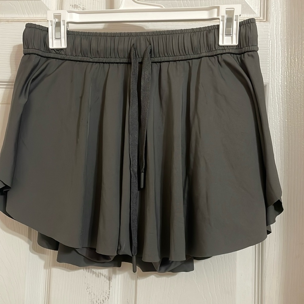 Charcoal Skort